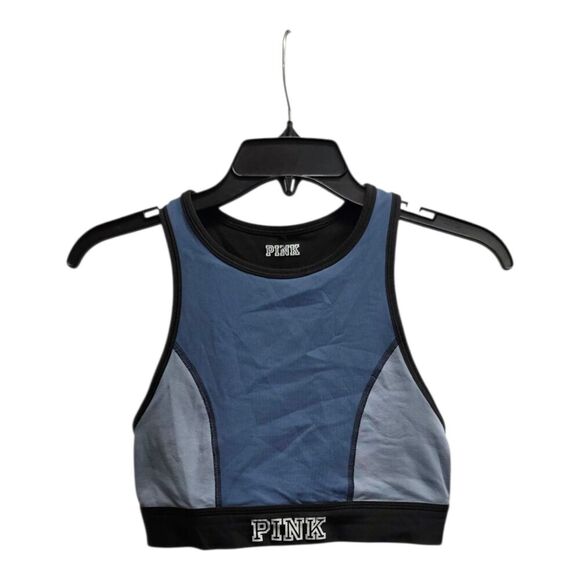 PINK Victoria's Secret Gray Sports Bra XS/S - Picture 2 of 4